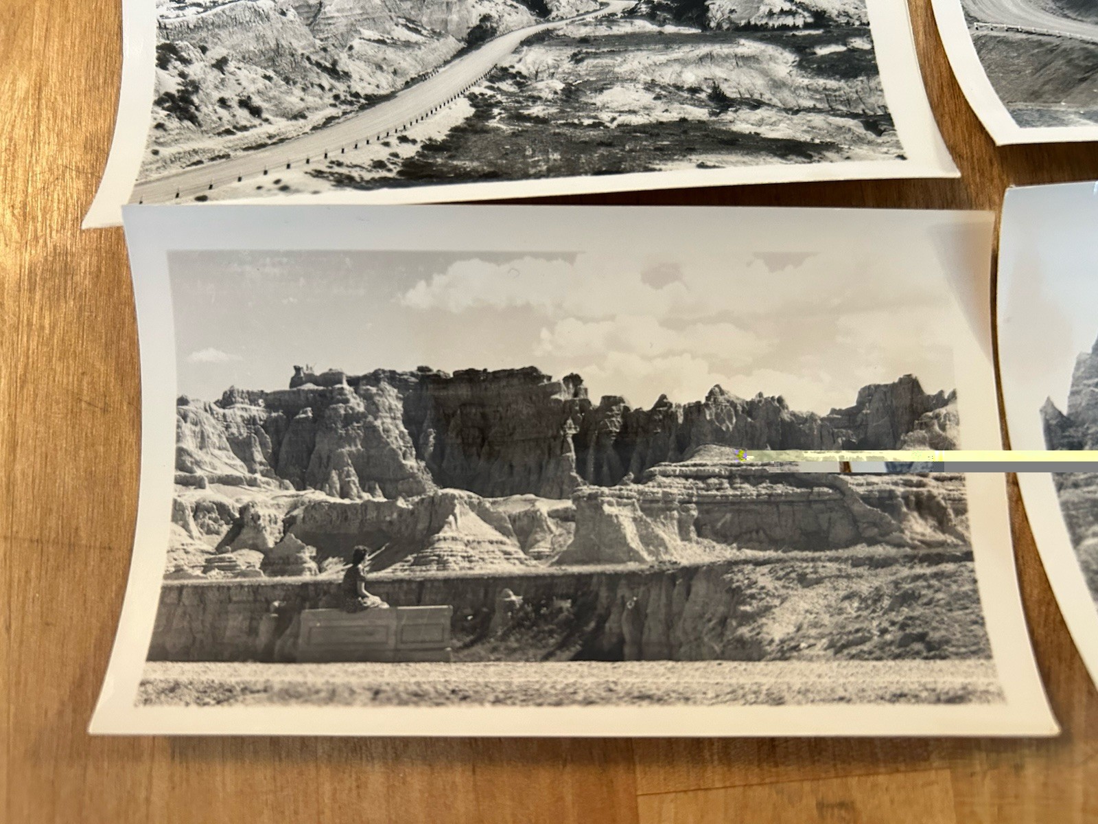 VTG 30s BAD LANDS National Monument Canedy’s Camera Shop 16 Photo Print Envelope