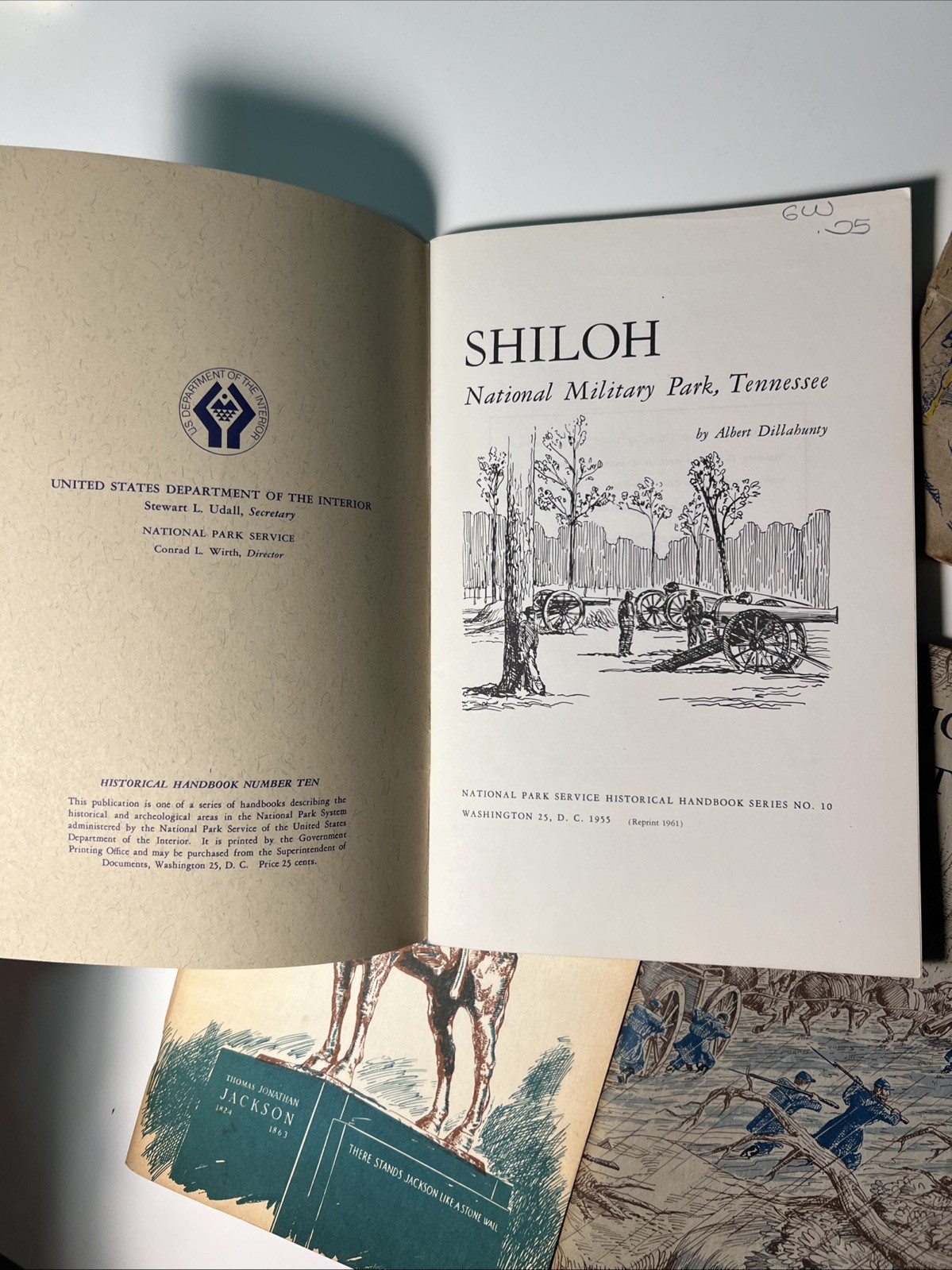 VTG National Park Service Historical Handbooks, Set Of 6, Reprints 1961