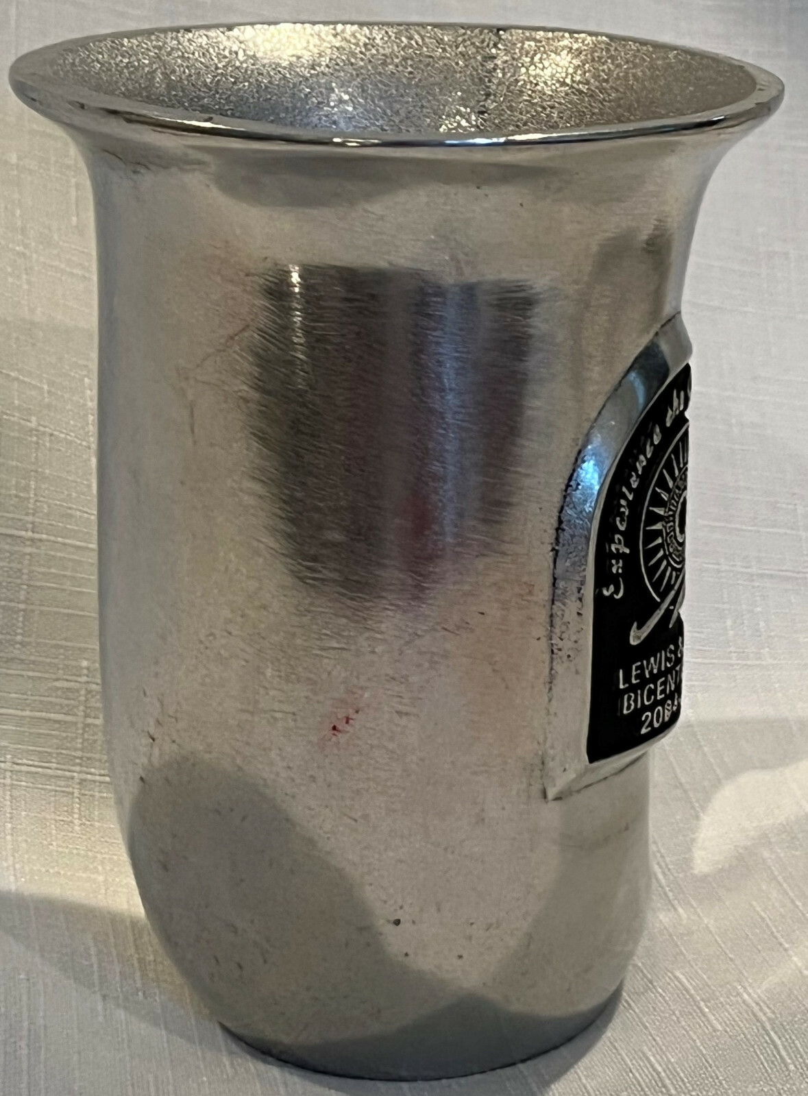 Lewis & Clark Bicentennial 2004-2006 Commemorative Pewter French Horn Coffee Mug