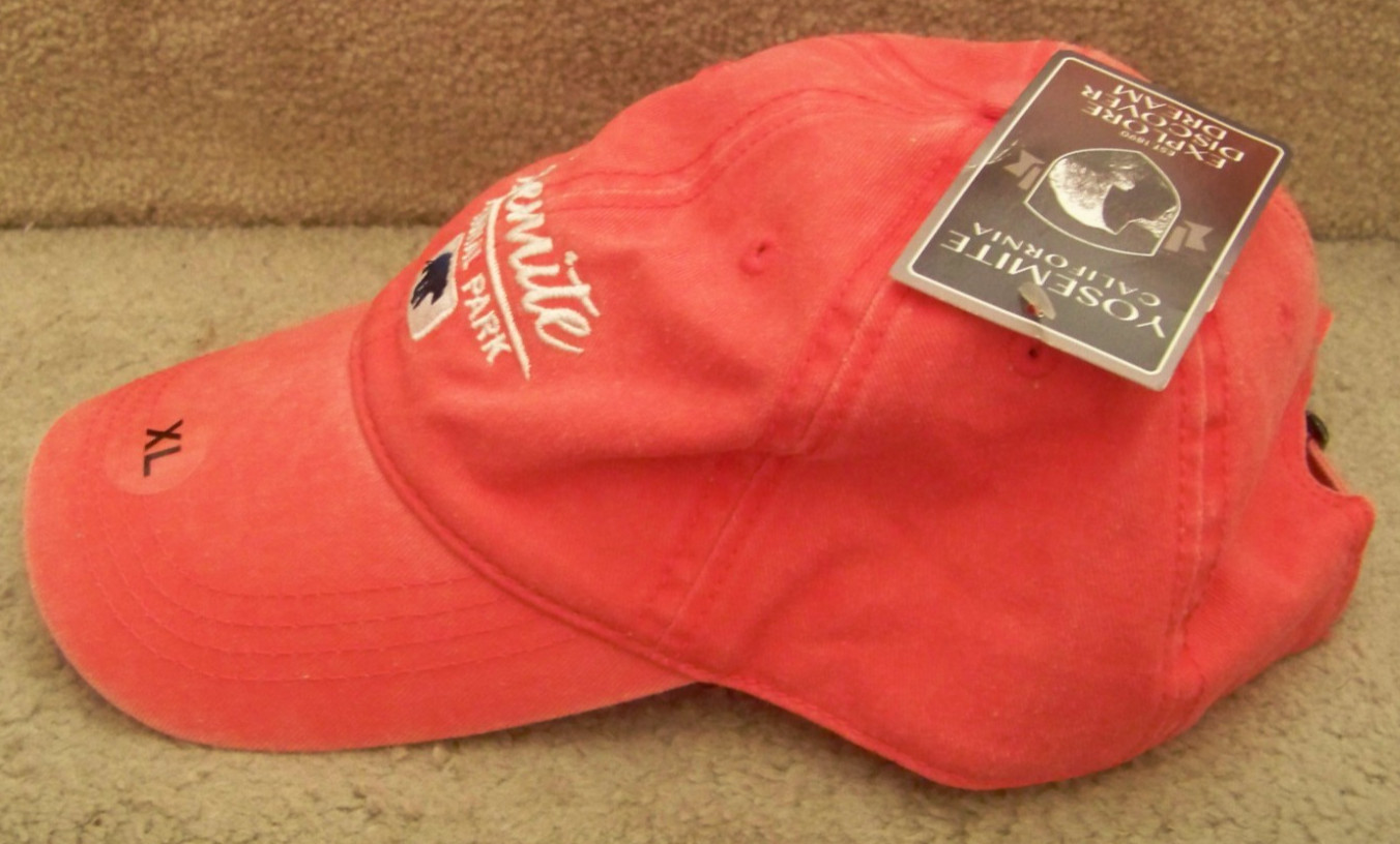 Yosemite National Park hat cap adjustable strap adult FREE S&H c46947