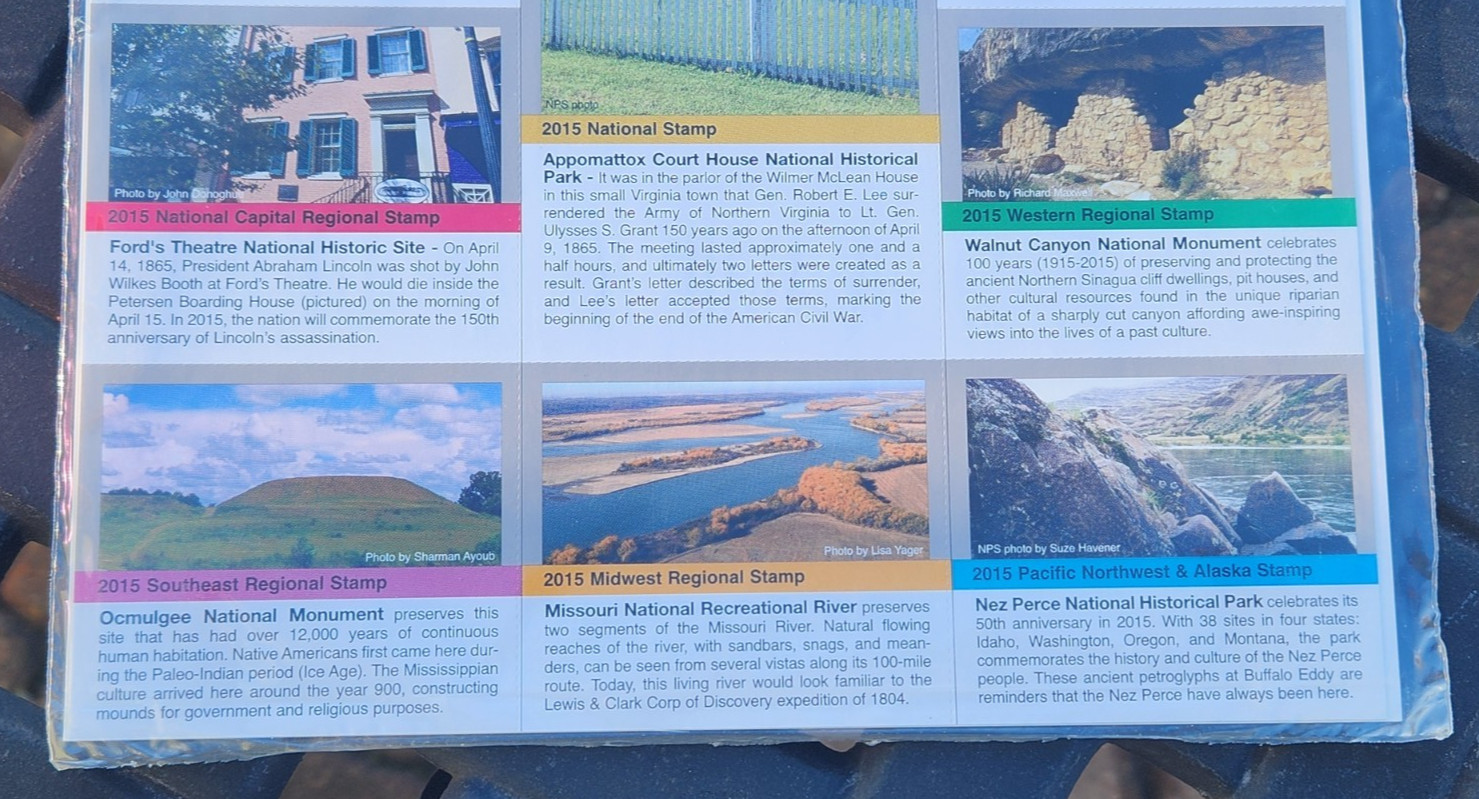 Passport To Your National Parks 2015 Stamp Series Sealed Set of 10 in Factory pk