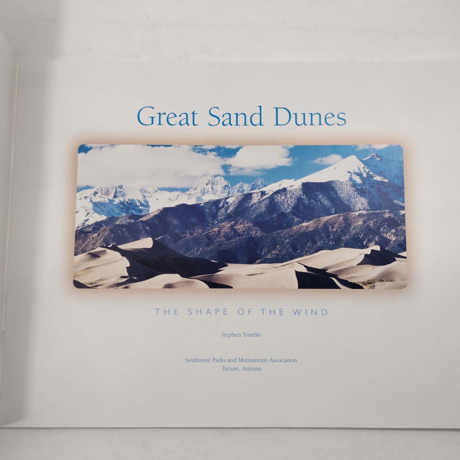 Great Sand Dunes The Shape Of The Wind By Stephen Trimble