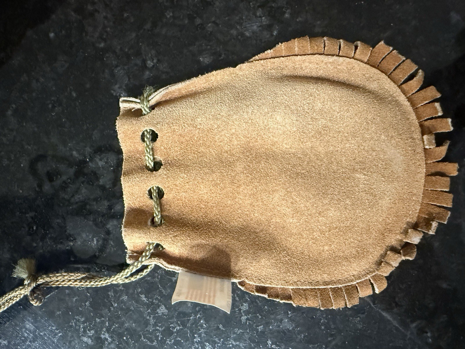 Bloom Brothers Grand Canyon Leather Pouch Vintage Native American Souvenir
