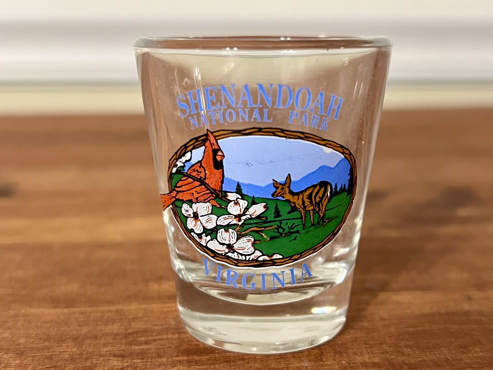 Shot glass- Shenandoah National Park