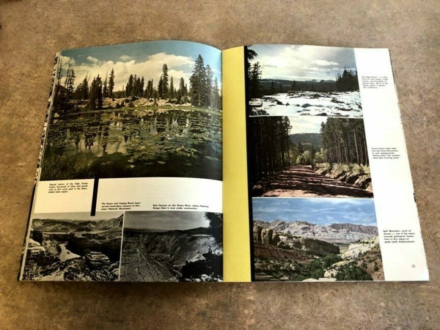 Historic Vintage Souvenir Utah Trails Book Volume 1 1962