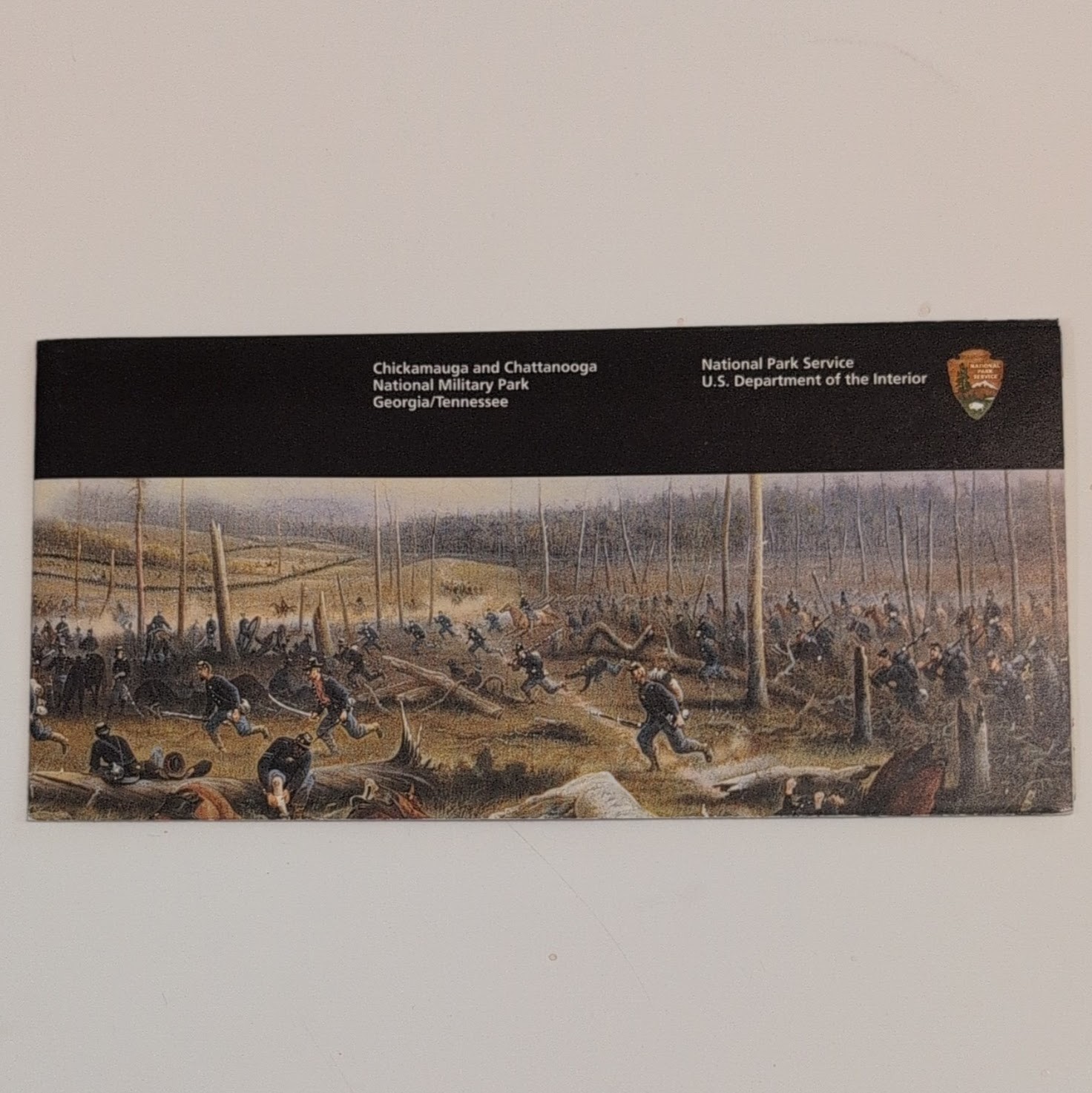 Chickanauga & Chattanooga National Park Service Unigrid GPO 2007 Reprint 2006