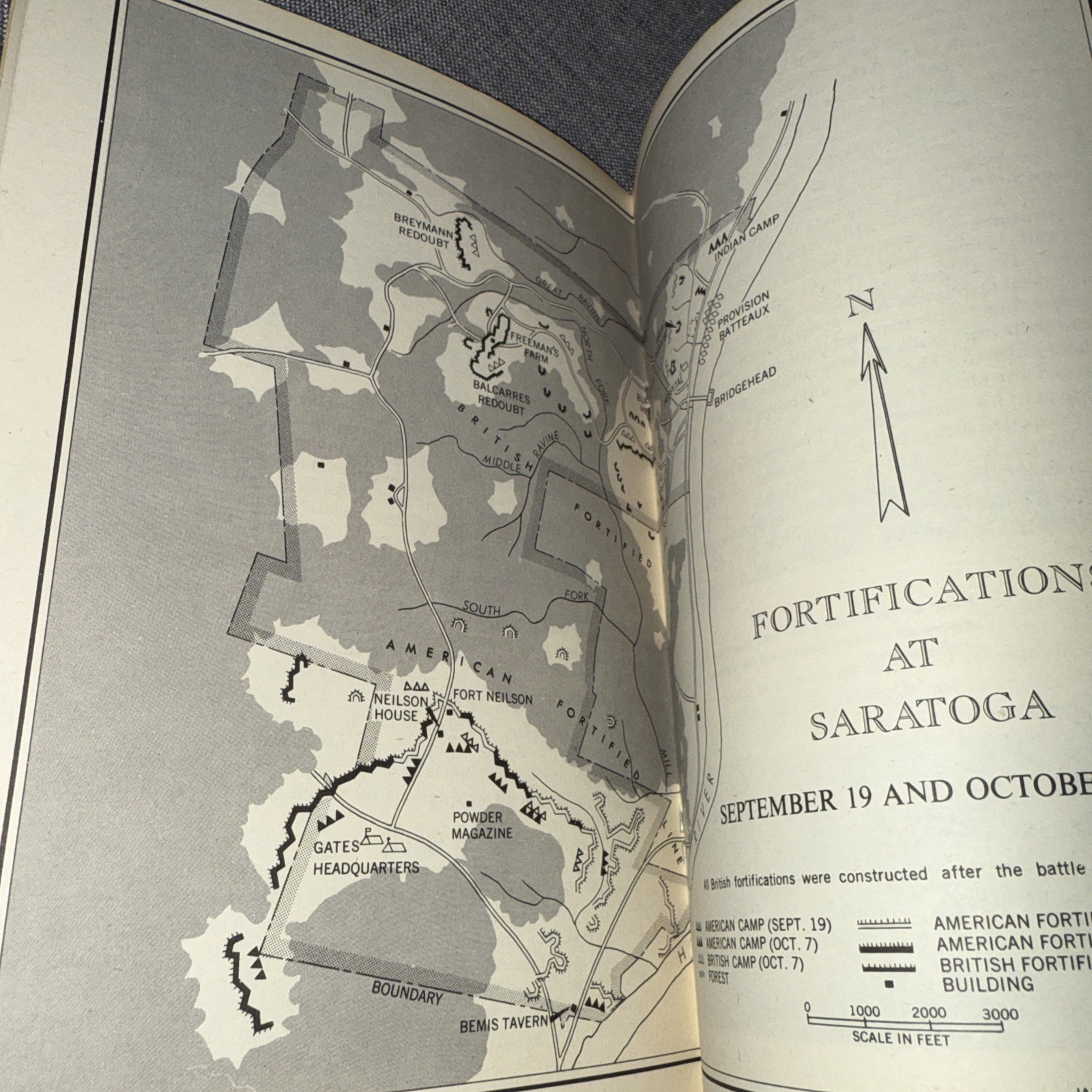 Saratoga New York NY National Historical Park Handbook Number Four Revised 1961