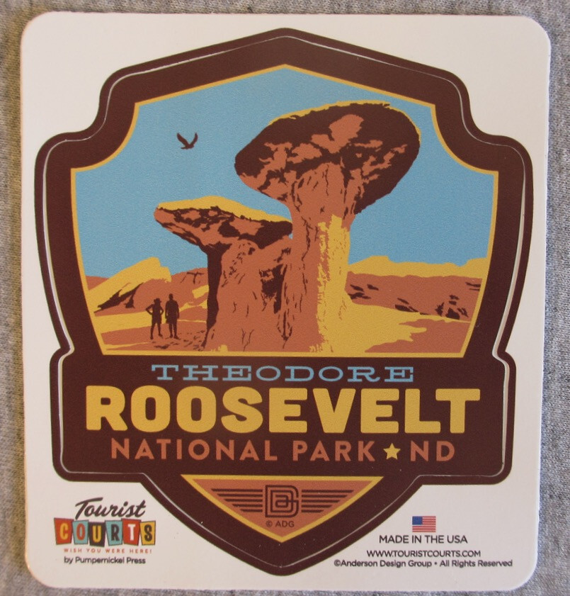 Theodore Roosevelt National Park Vinyl Sticker New