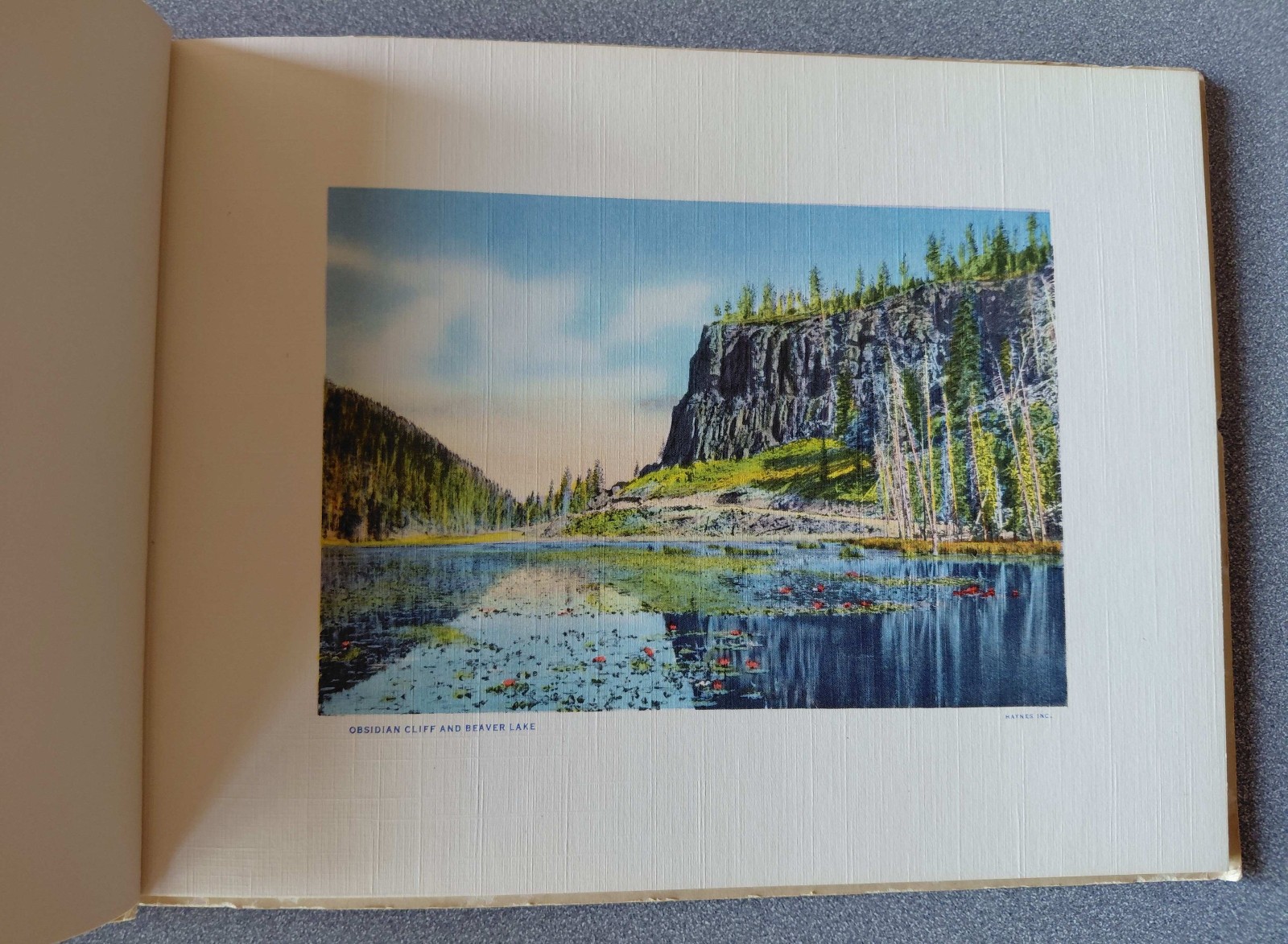 Vintage Treasures of Yellowstone National Park Haynes 18 Color Photos