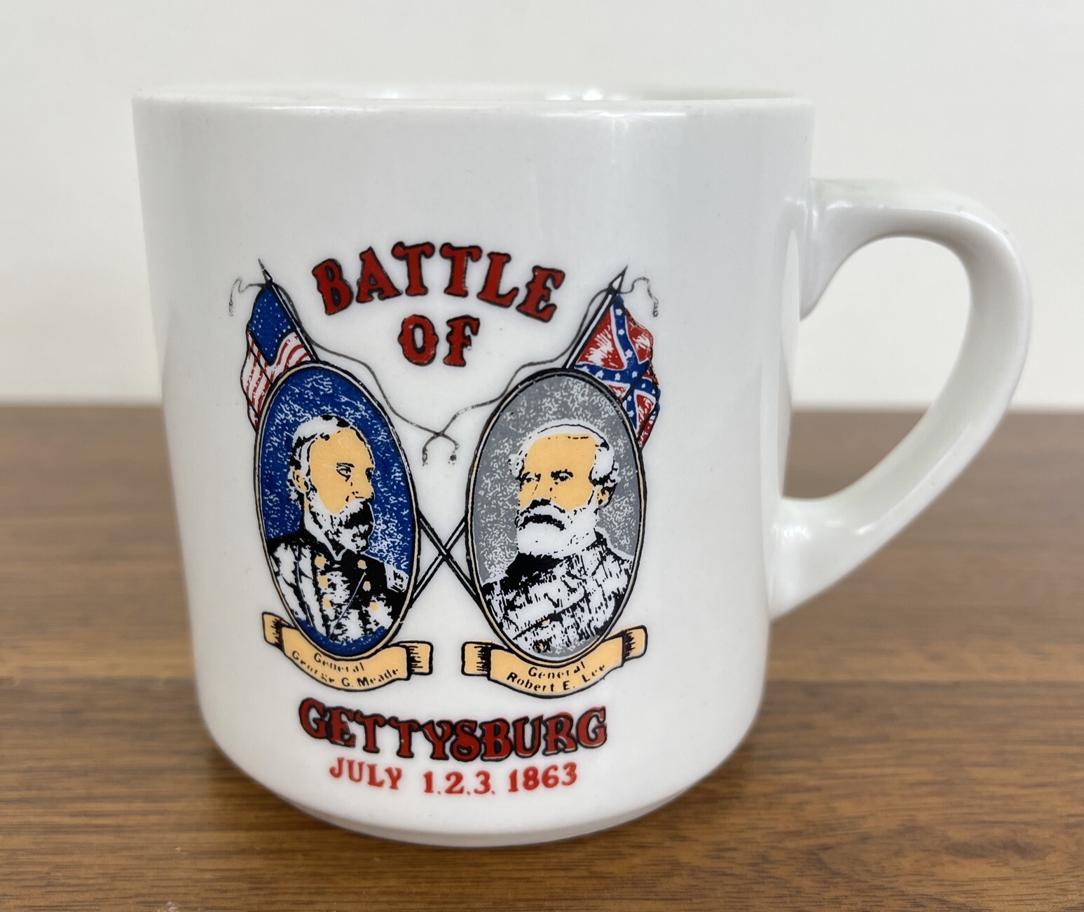 Battle Of Gettysburg Pennsylvania Coffee Mug July 1863 South Union Civil War