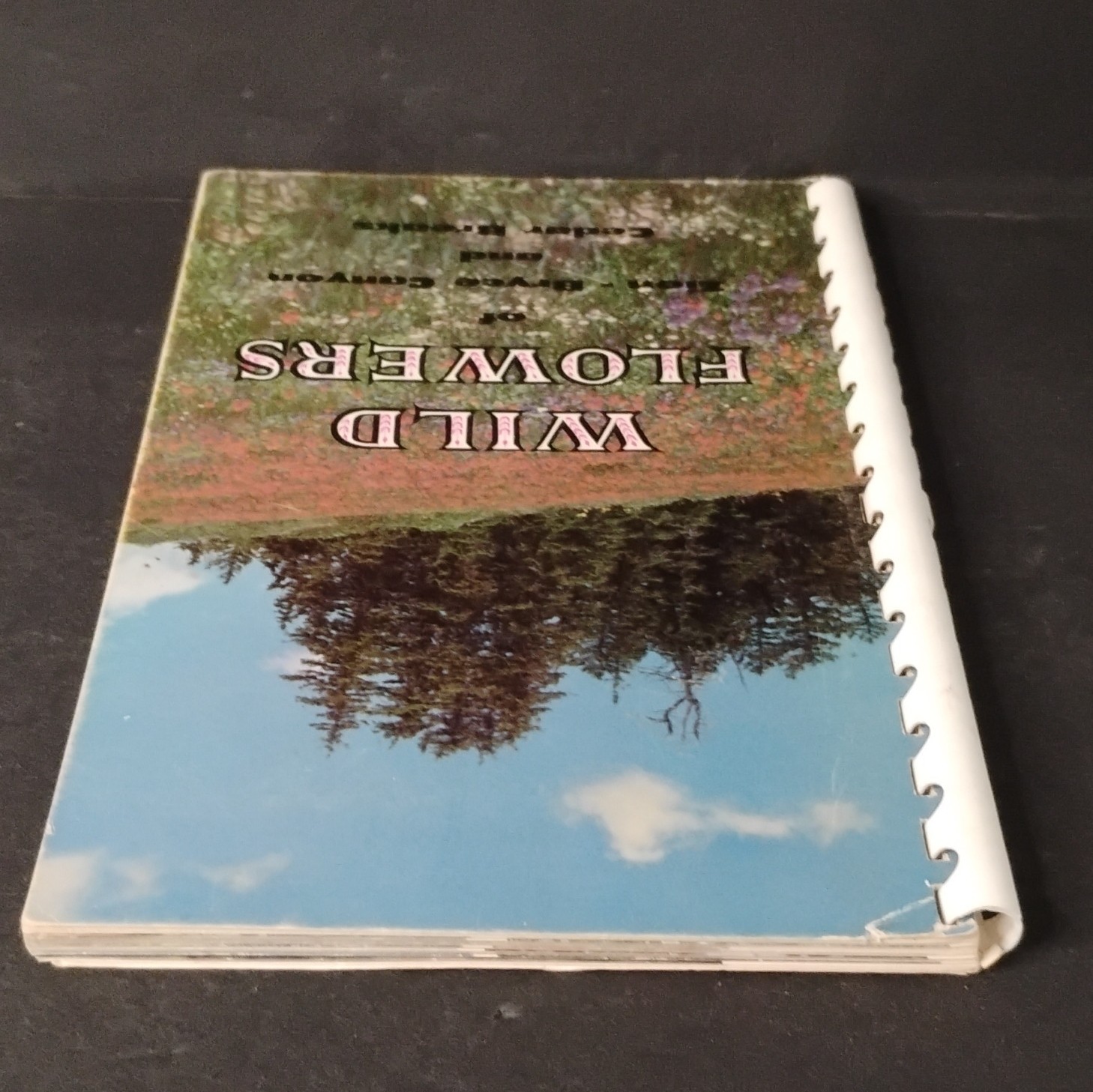 Wild Flowers of Zion Bryce Canyon Cedar Breaks National Parks 1958 Spiral Bound