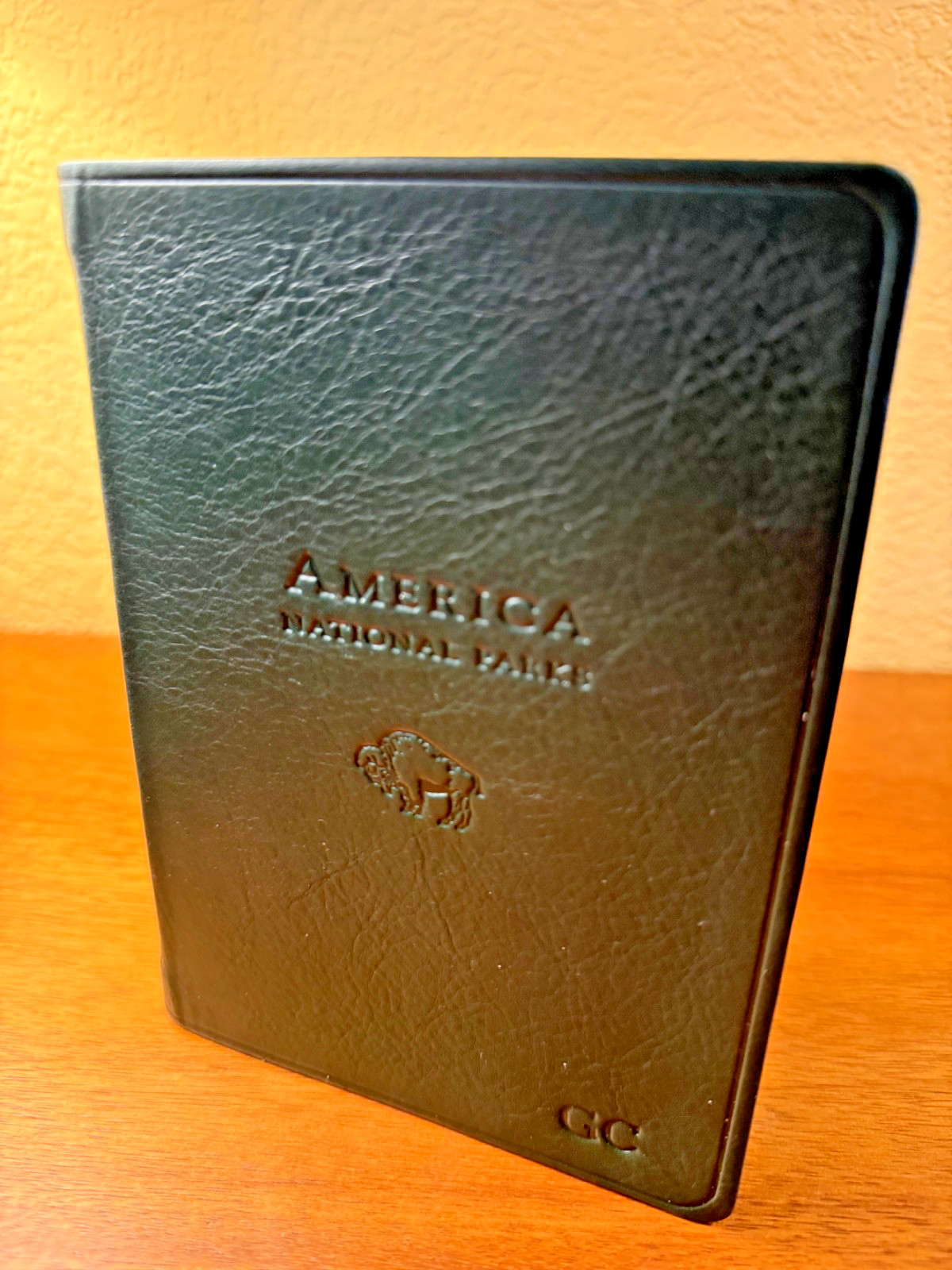 Orvis national park guide book leather bound new in box