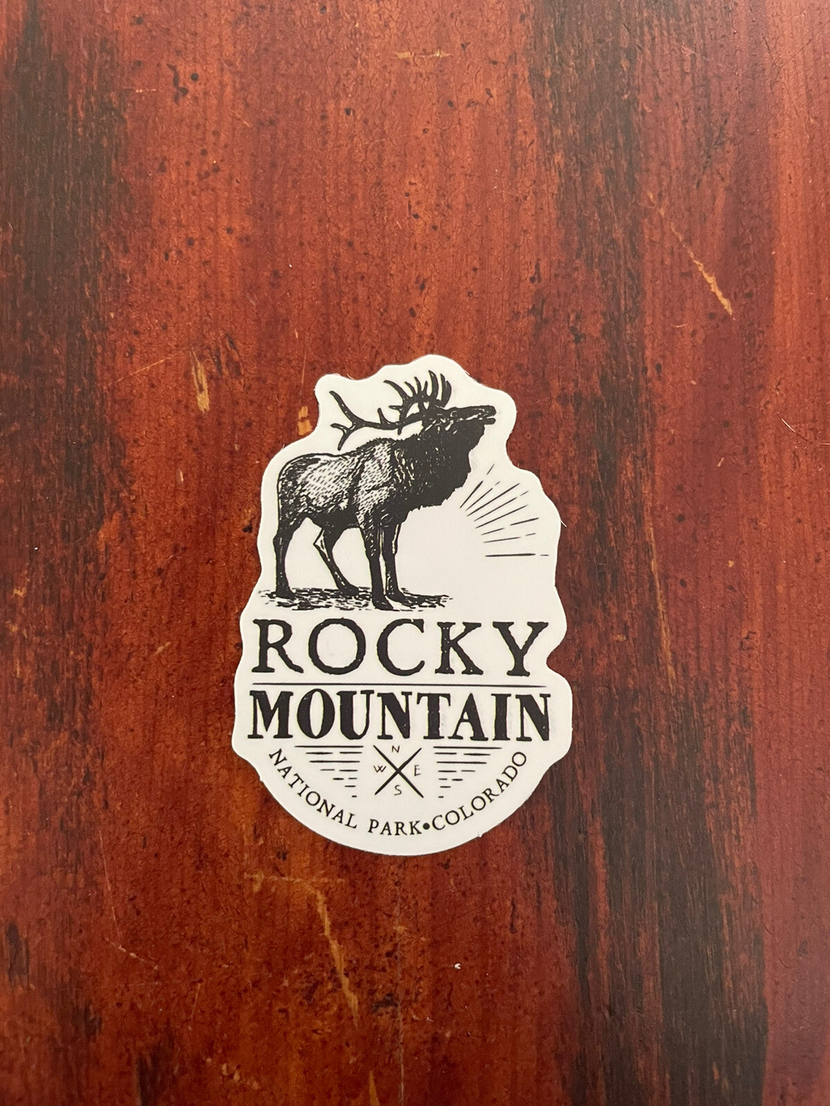 Rocky Mountain National Park Colorado Outdoor Wilderness Sticker Decal