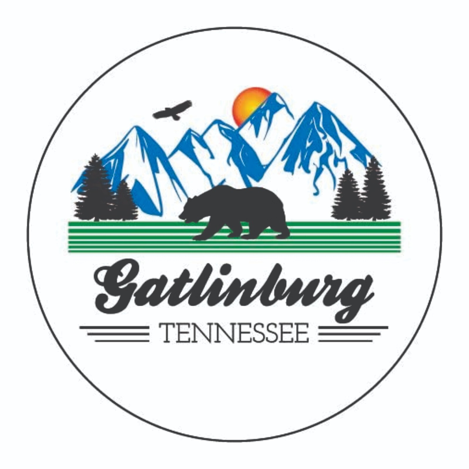 Gatlinburg Tennessee Sticker Decal Bumper Sticker