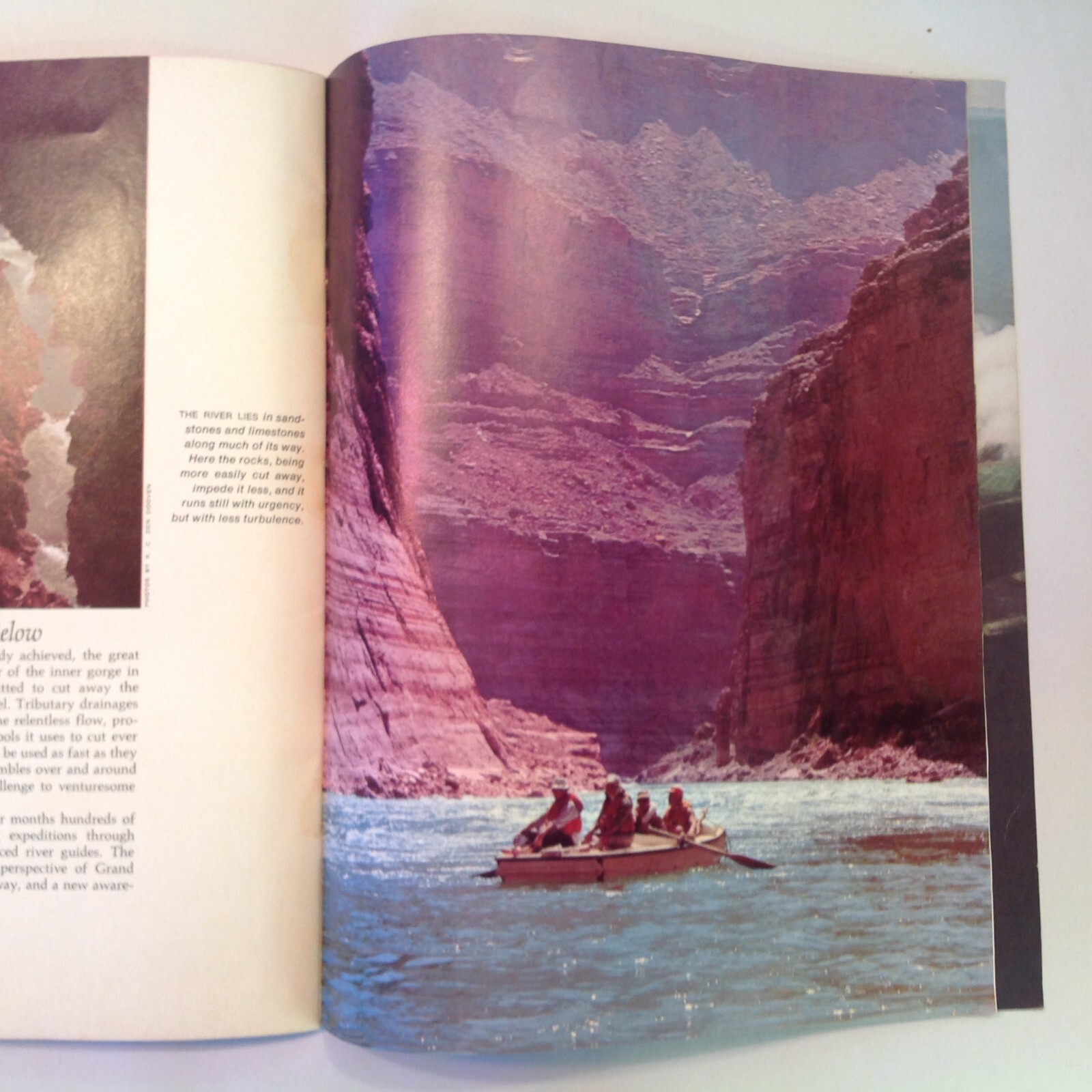 Vtg 1968 KC Publications Grand Canyon: The Story Behind the Scenery Color Album