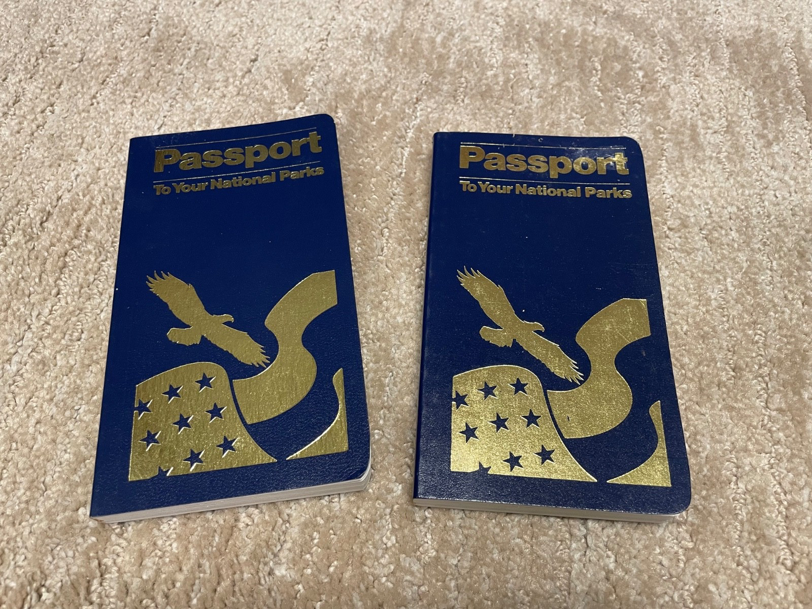 New Vacation Blue Passport Book To Your National Parks