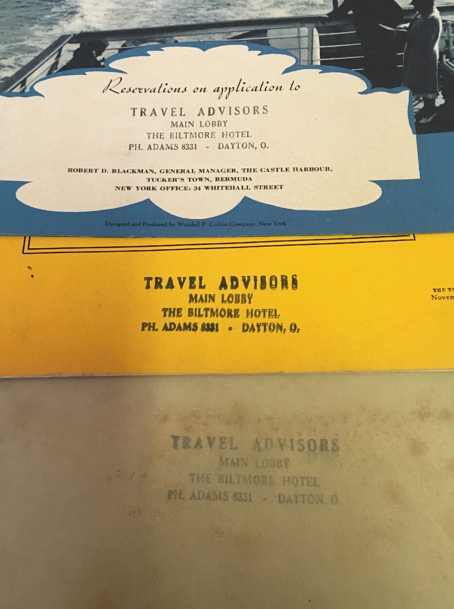 Travel Guide Lot -5- 1940 Alaska 1939 Washington 1938 Mexico 1937-38 West Indies