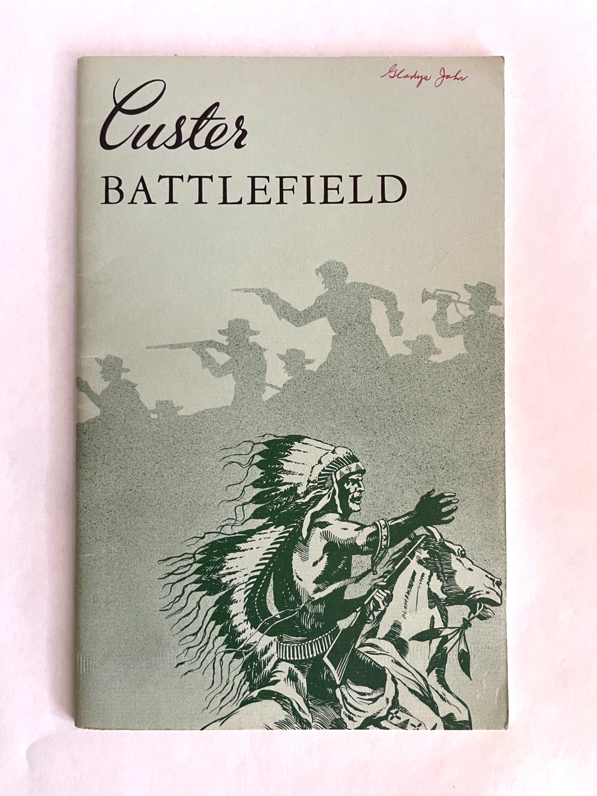 Custer Battlefield National Park Montana Vintage Travel Booklet 1949 1961