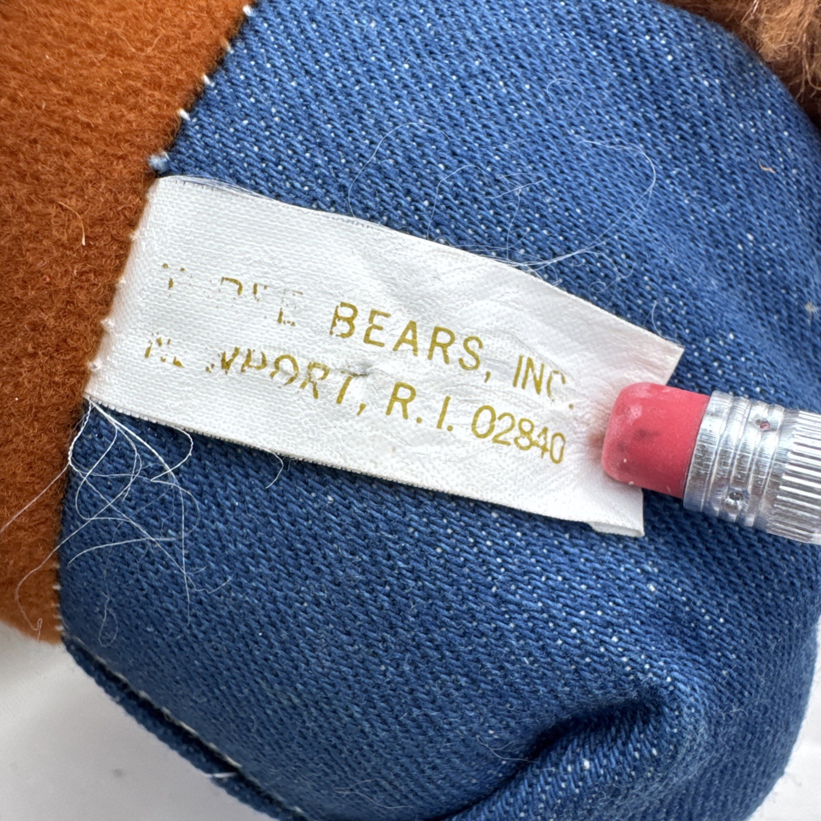 Vtg 1984 Smokey Bear Plush 12″ Three Bears Inc Made In Korea Clean!
