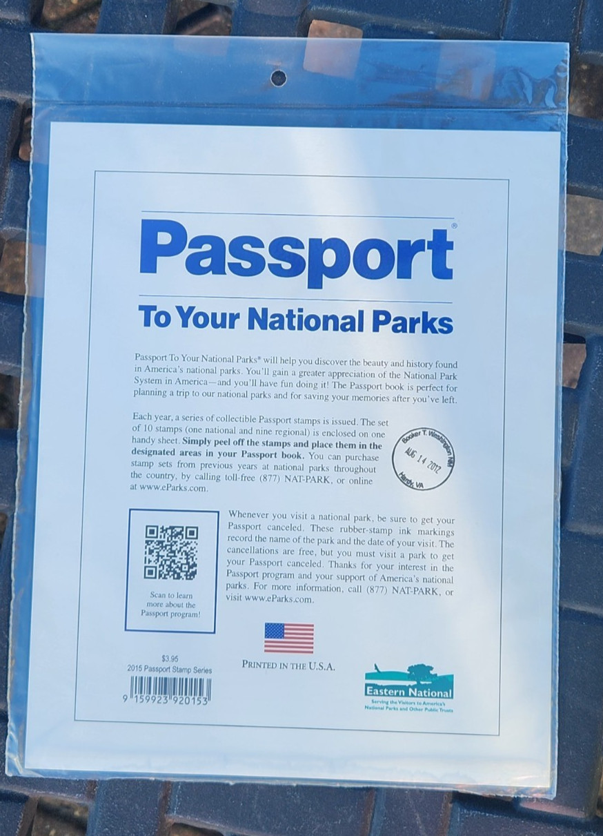 Passport To Your National Parks 2015 Stamp Series Sealed Set of 10 in Factory pk