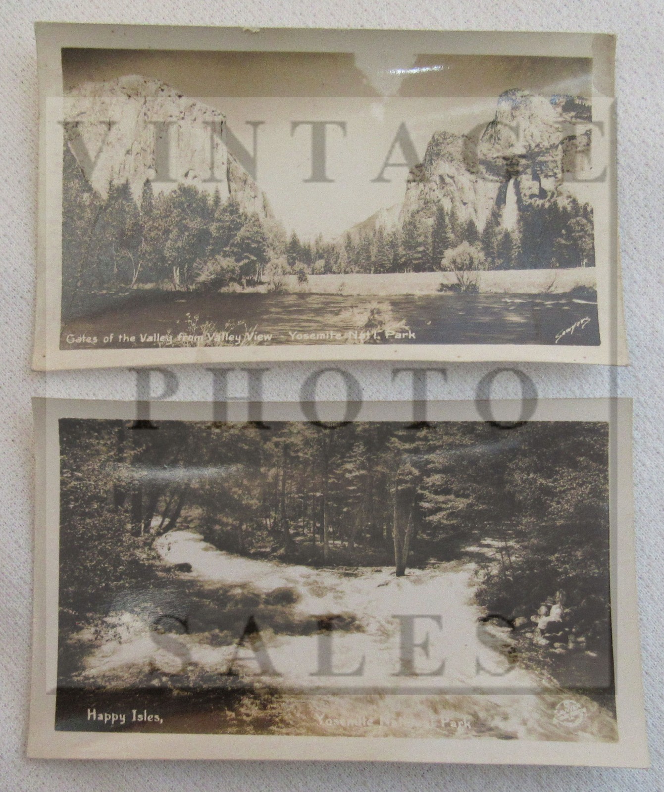 10 Yosemite National Park California Real Photo Photograph Postcard Mailer Cards