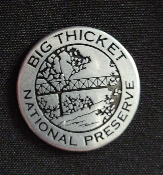 Big Thicket National Preserve Texas Est 1974 National Park Coin Token