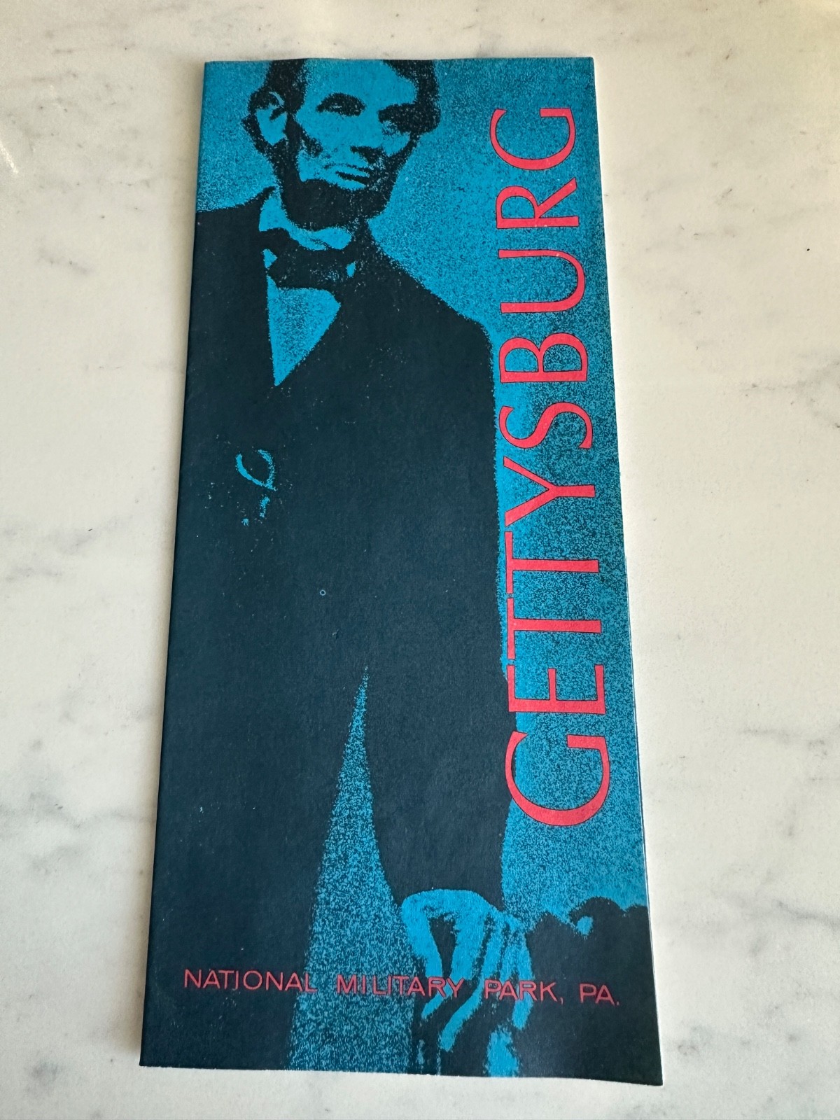 Vintage 1967 Gettysburg PA Brochure with tour prices National Military Park