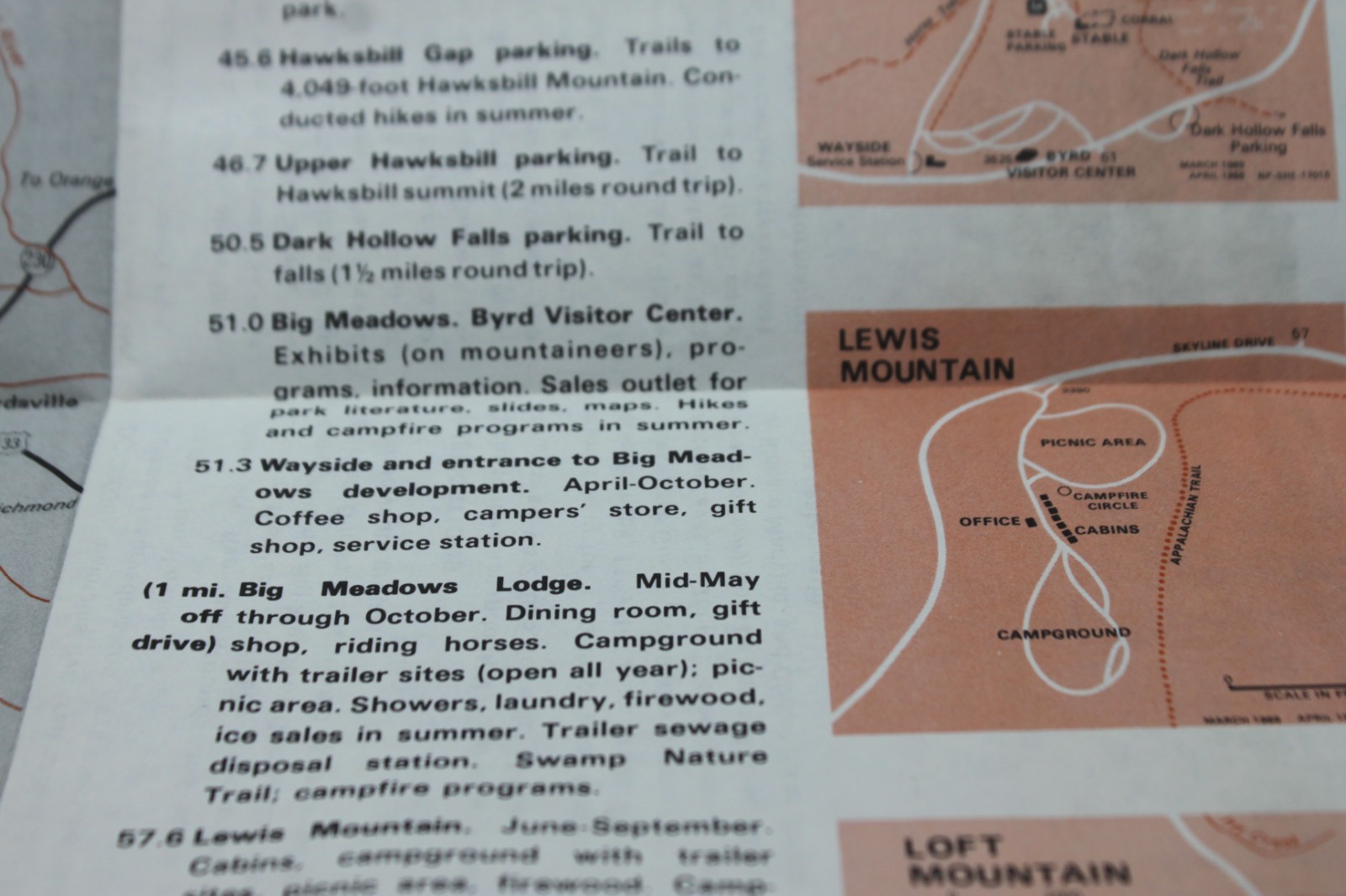 Hot Springs Arkansas National Park Travel brochures Shenandoah VA Vintage