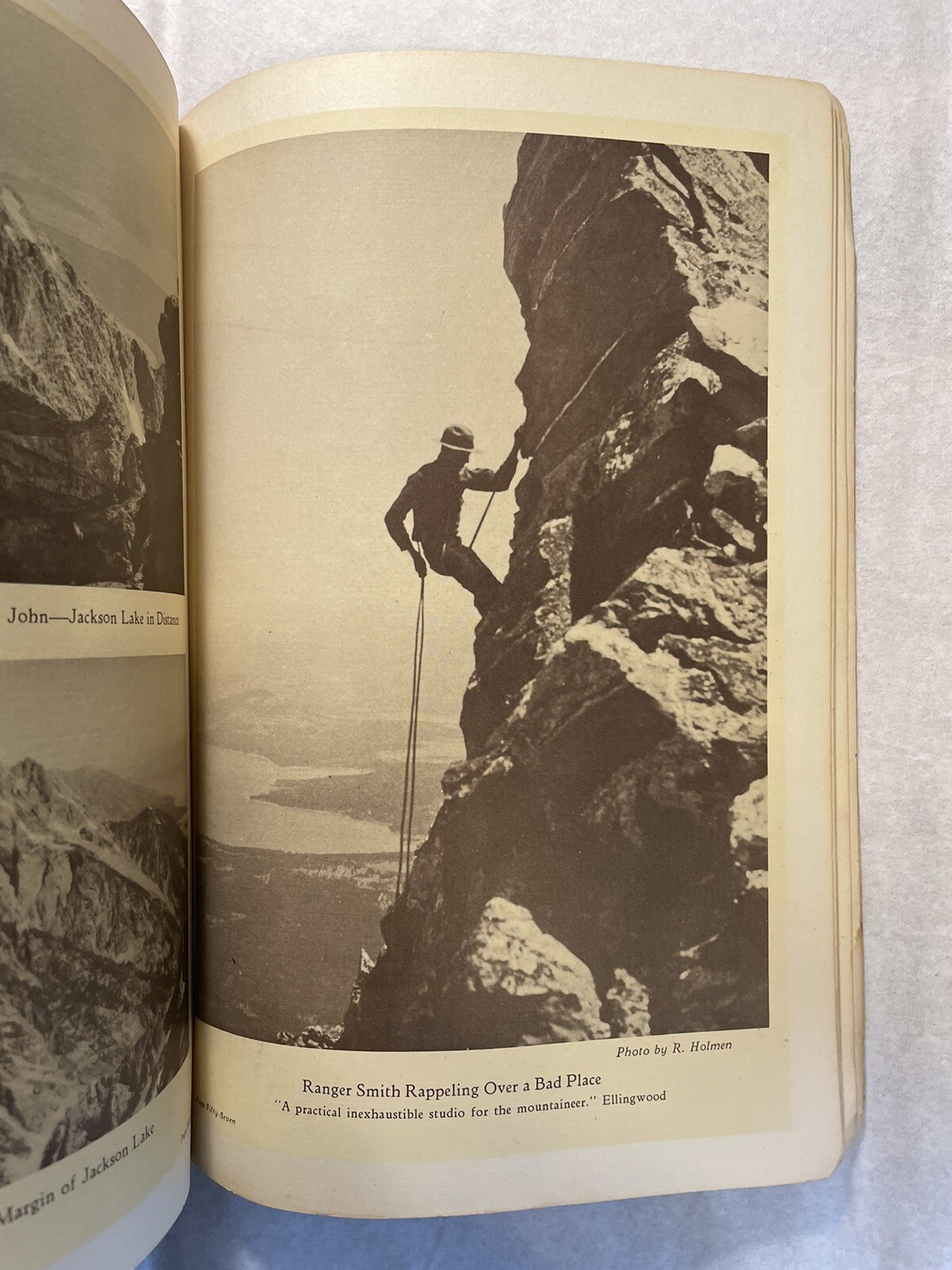 TETONS IN PICTURES Harrison R, Crandall SIGNED Park Photographer Jackson Hole