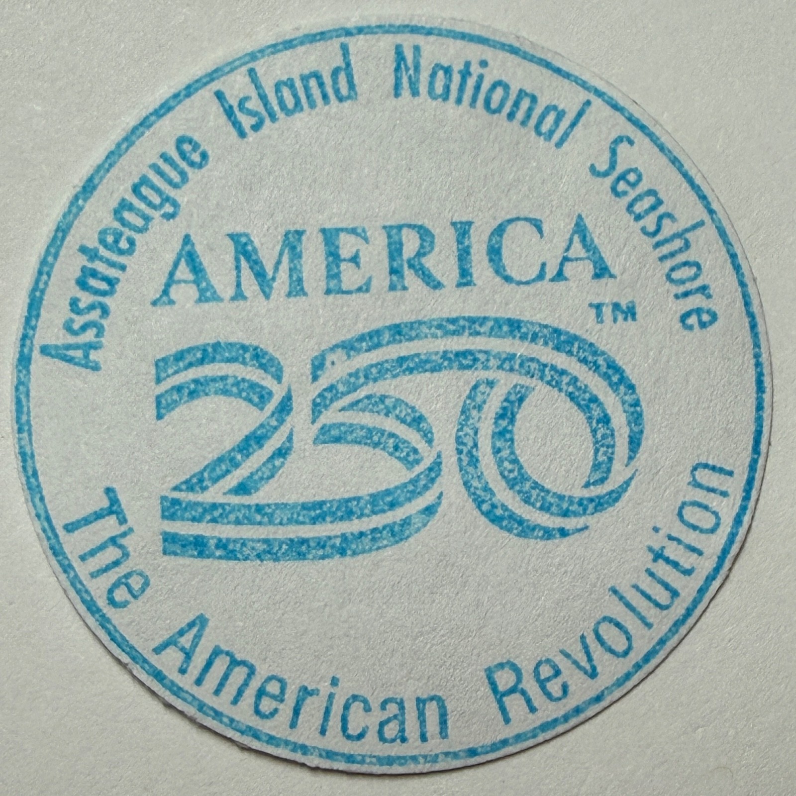 Assateague Island National Seashore America 250 National Park Passport Stamp