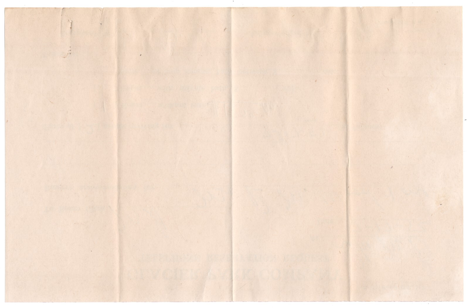 1952 Glacier Park Company Telephone Reservation Request Dinner Room Reservation