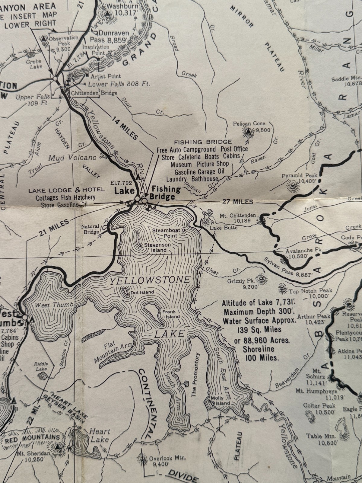 1955 Promotional Brochure to Yellowstone National Park, Lot of 2