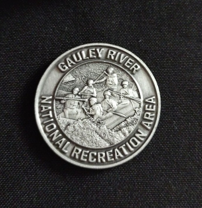 Gauley River National Recreation Area West Virginia National Park Coin Token