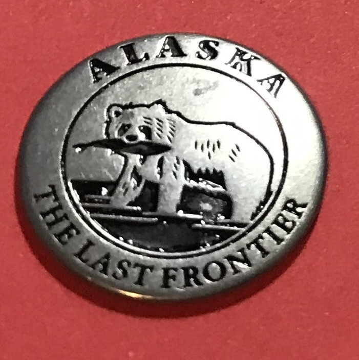 Alaska Statehood Bear Collectible Token