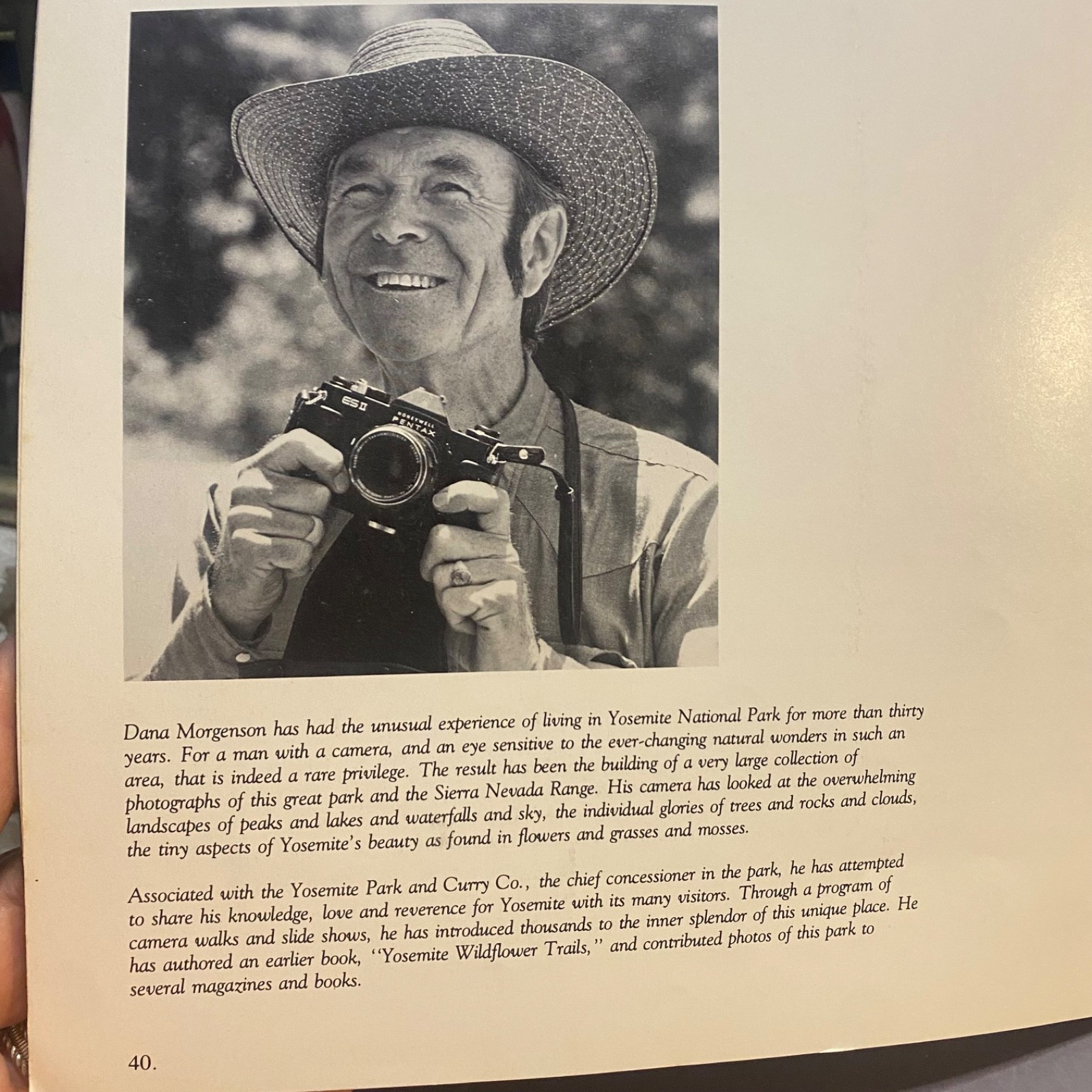 The Four Seasons of Yosemite Photos and Text by Dana Morgenson 1978