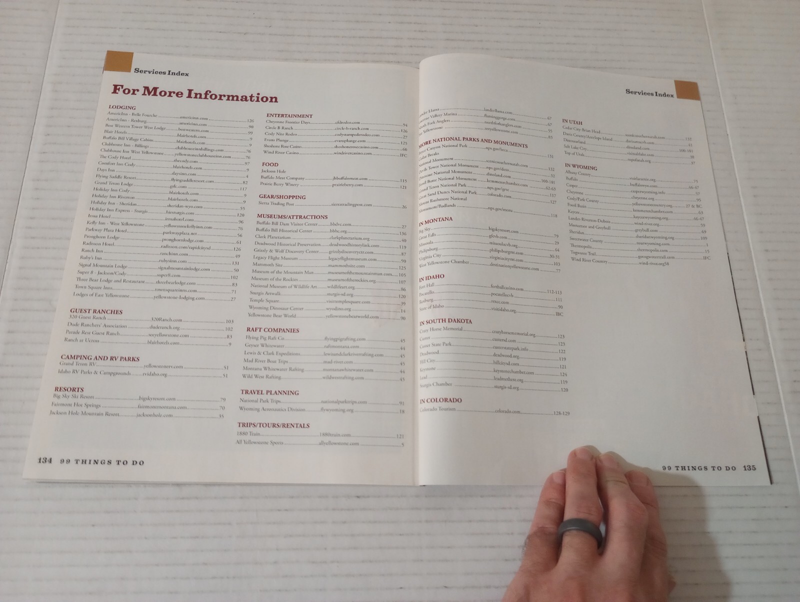 99 Things To Do In Yellowstone Country 2010 Vacation Guide Travel Brochure