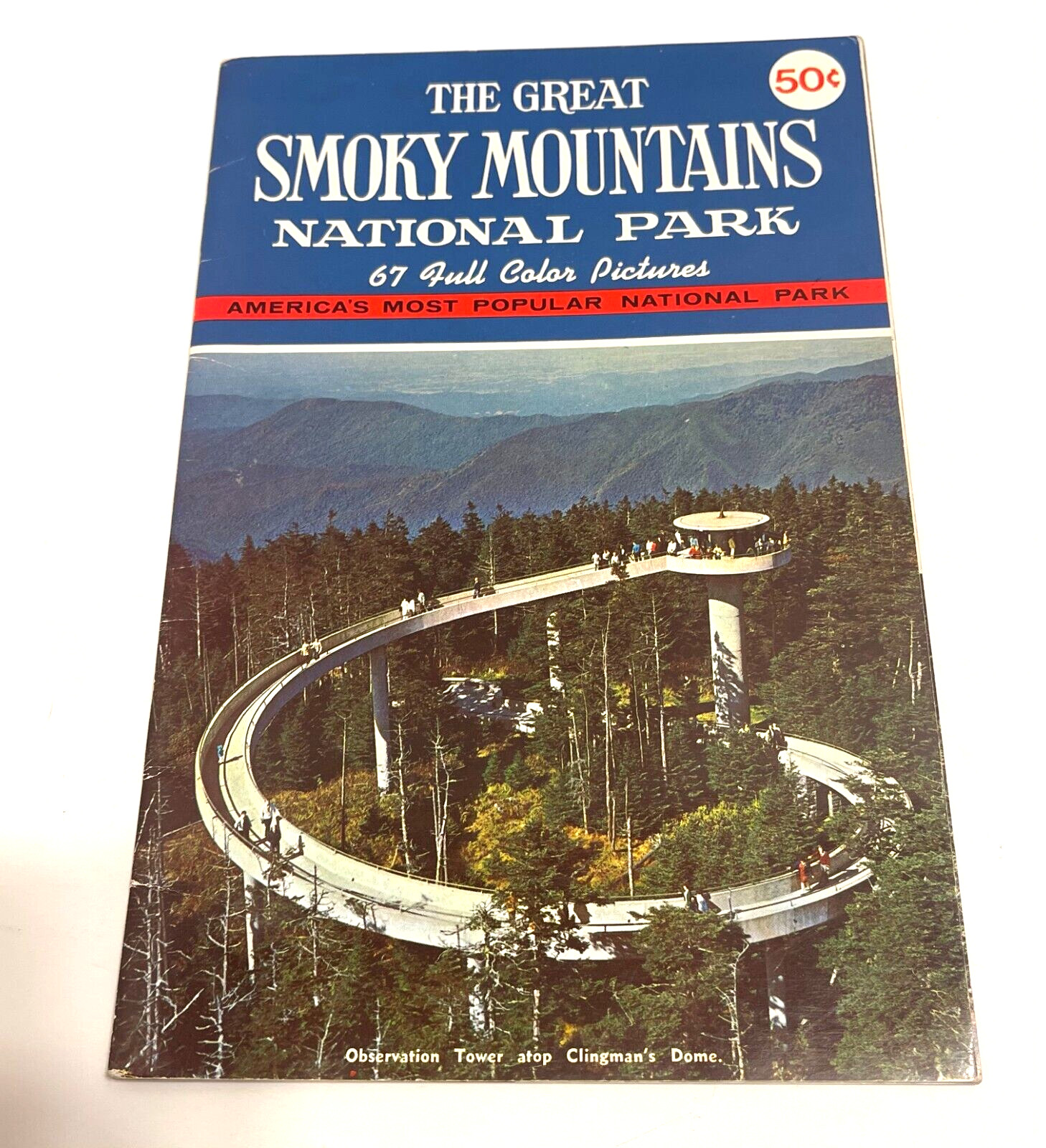 Vintage The Great Smoky Mountains National Park Booklet 1966 W.M. Cline Co.