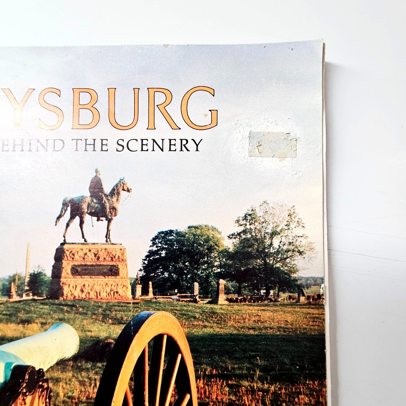 Gettysburg Souvenir Vintage 1987 Gettysburg The Story Behind the Scenery Booklet