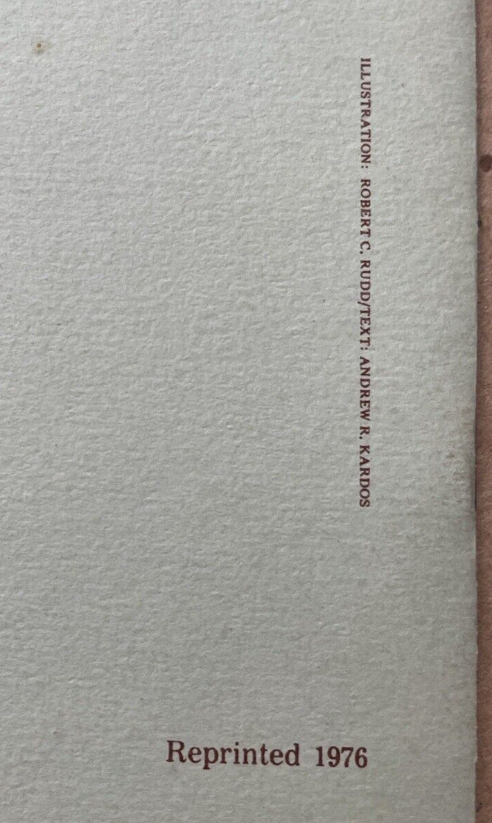 1976 Bar Flying U J Pierce Cunningham Brochure Grand Teton Natural History Park