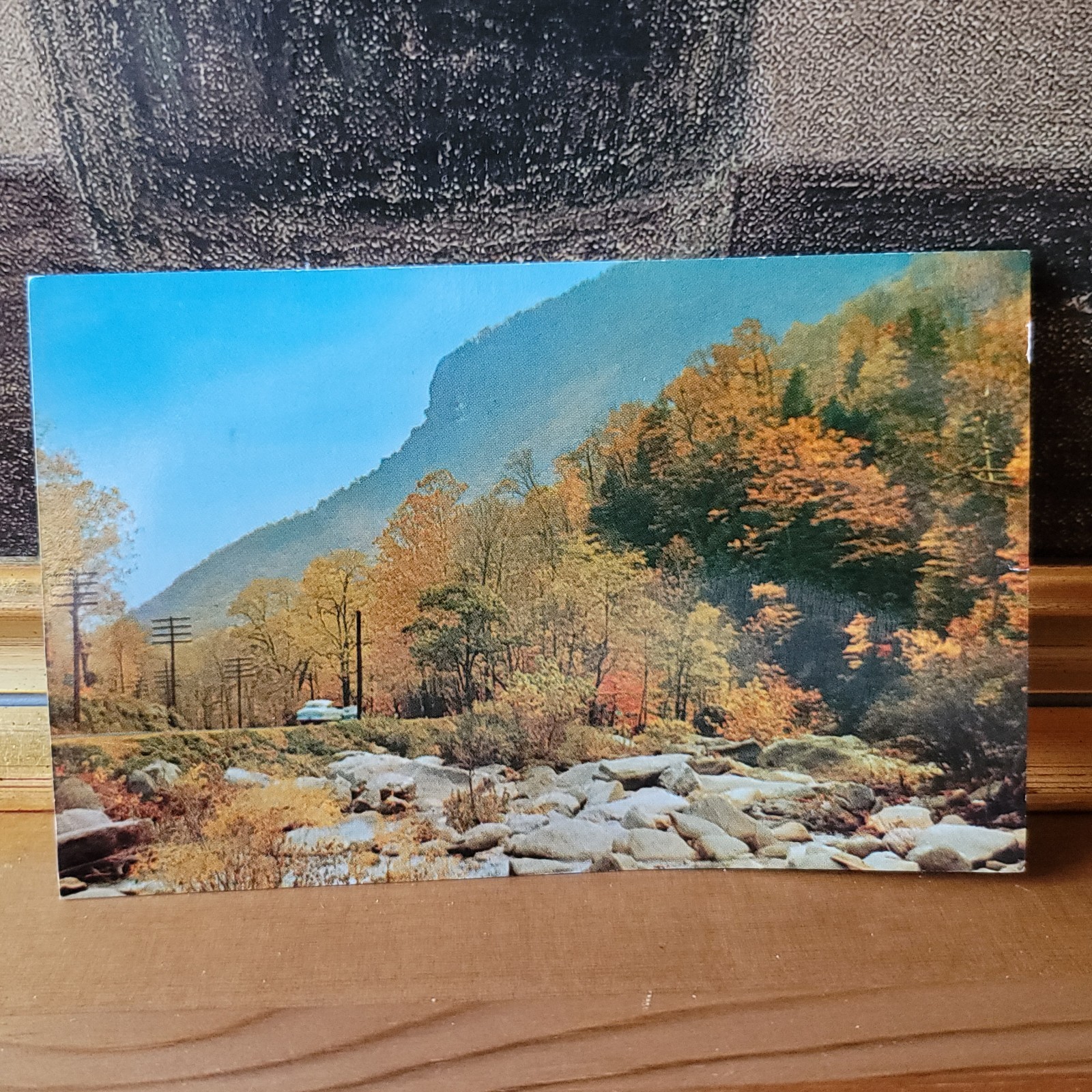 Vintage Yellowstone Postcard Lot Old Faithful Inn Map Brochure ,Chimney Rock NC