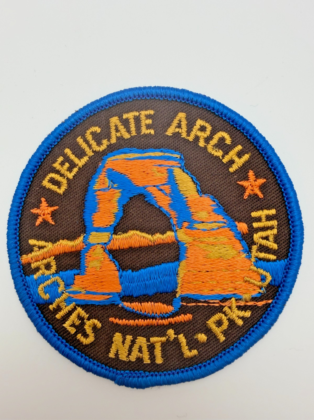 Delicate Arch Arches National Park Utah Sew On Patch Vintage RARE design