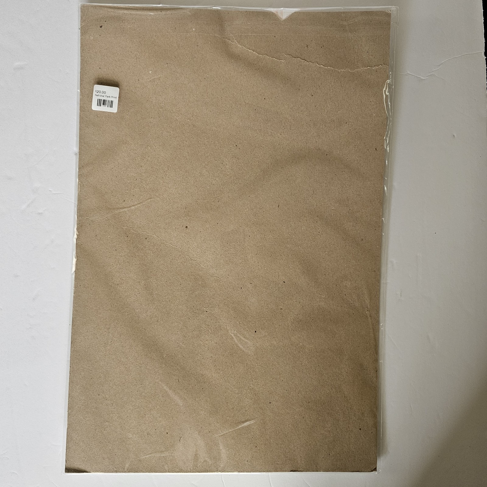 National Parks Of The United States Cardboard Poster Checklist