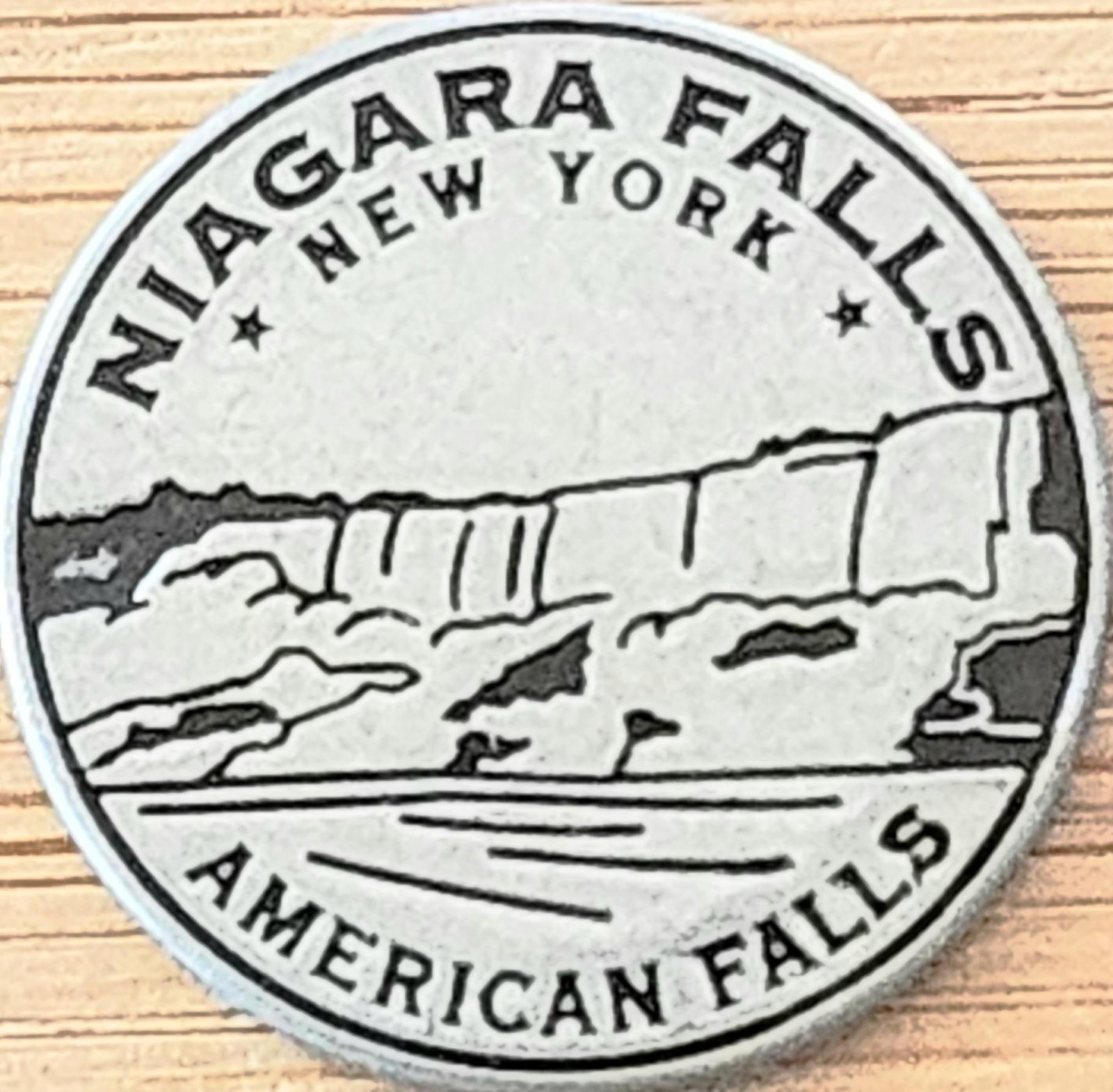 ULTRA RARE – NIAGARA FALLS NY – AMERICAN FALLS – NATIONAL PARK TYPE TOKEN