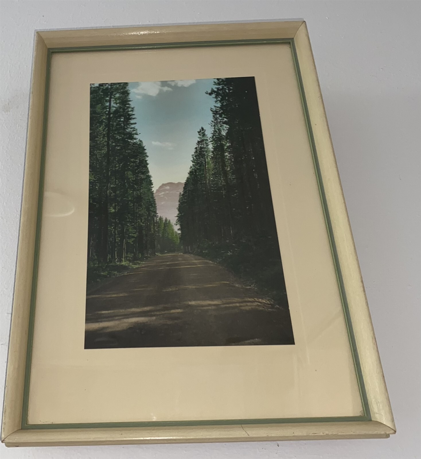 3 Vintage 1940’s-50’s framed Photographs Glacier National Park & Waterton Lakes