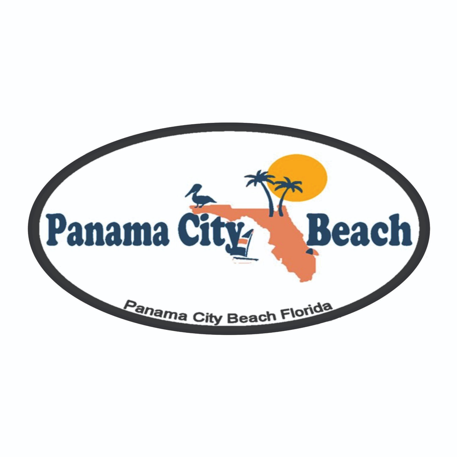 Panama City Beach Florida Sticker Decal