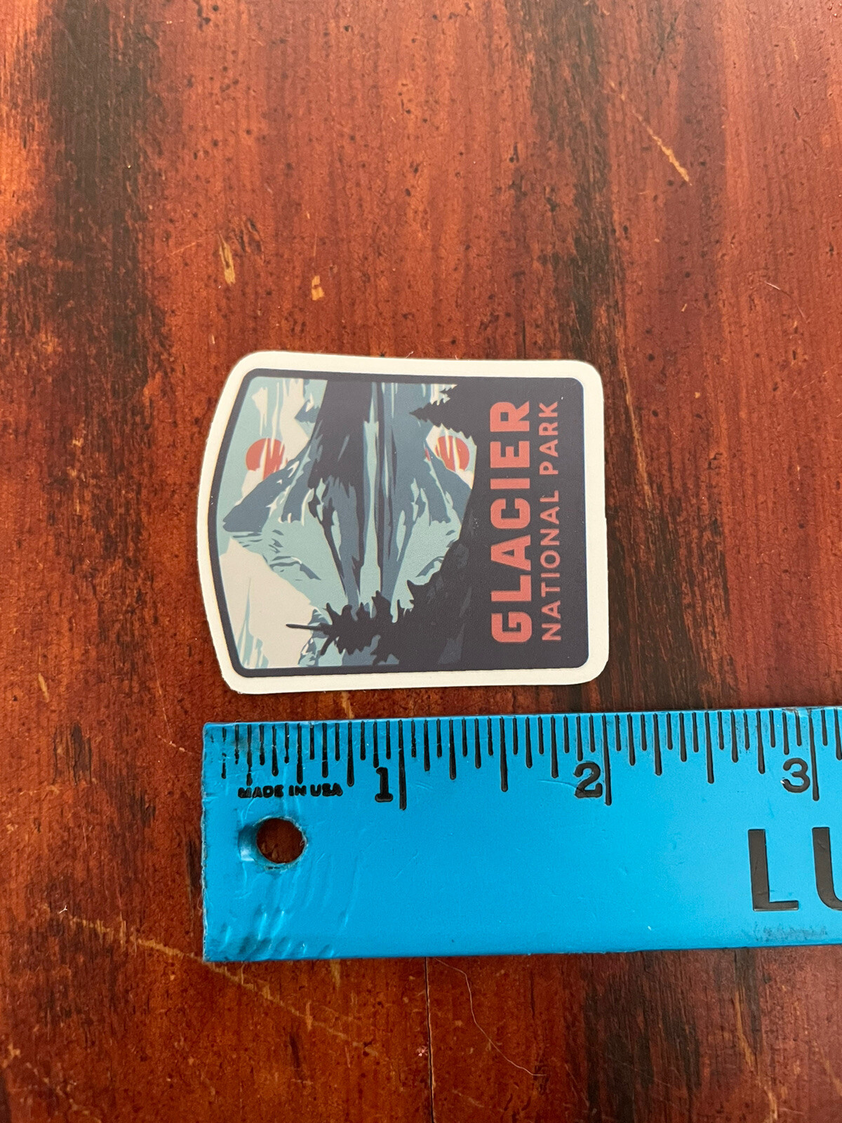 Glacier National Park Outdoor Wilderness Sticker Decal