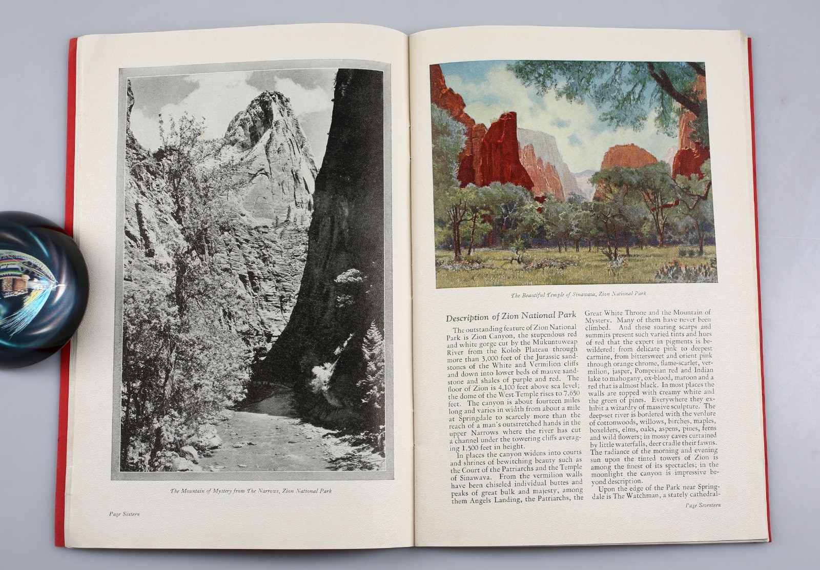 1928 Union Pacific Railroad Zion Grand Canyon Bryce National Park Travel Booklet