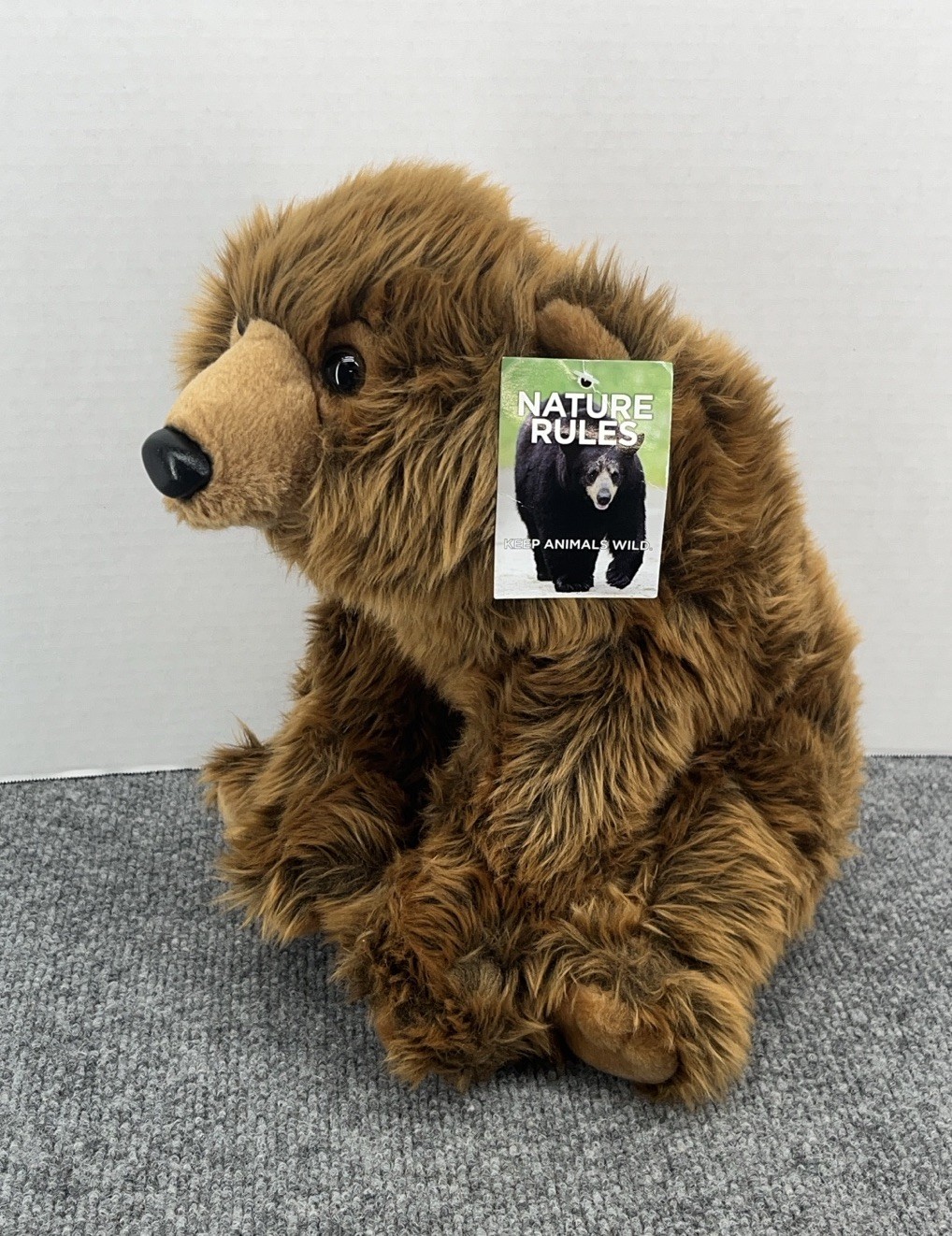 Yellowstone National Park Brown Grizzly Bear Plush 12″ Stuffed Animal with Tag