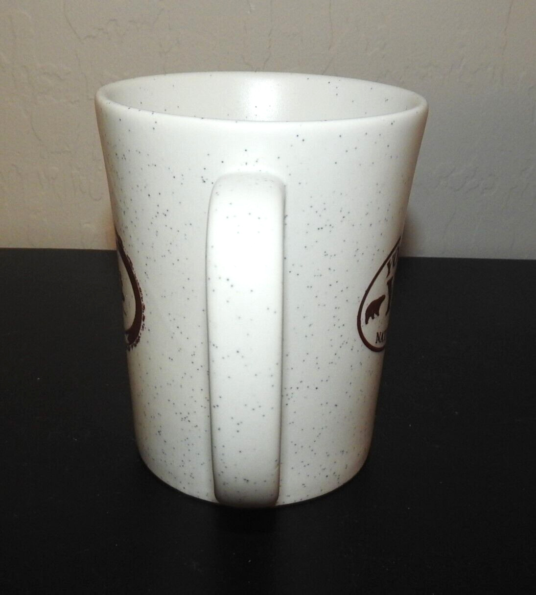 Yosemite National Park Ceramic Coffee Mug “YNP” Park Graphic Logo Speckled Look