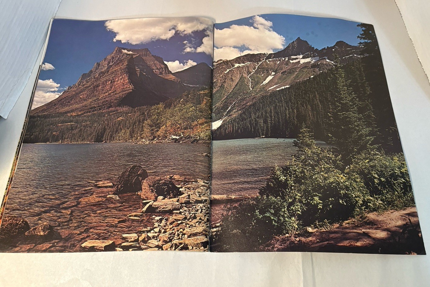 VTG 70s Glacier Nat’l Park Book Bundle; Glacier & Waterton Lakes, Logan Pass+